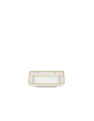Ginori 1735 Diva pink square change tray