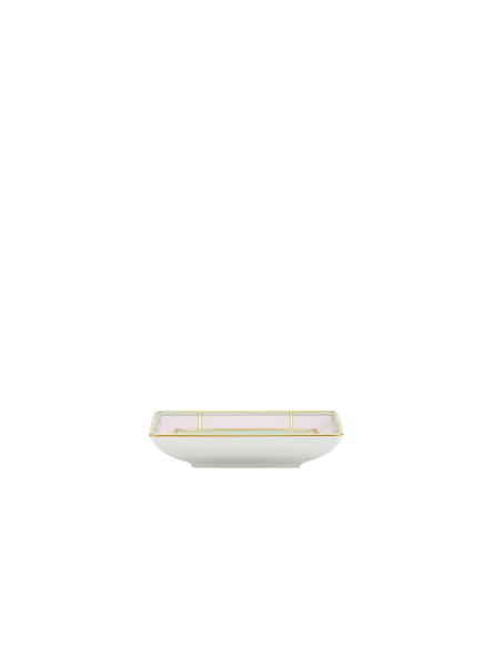 Ginori 1735 Diva pink square change tray