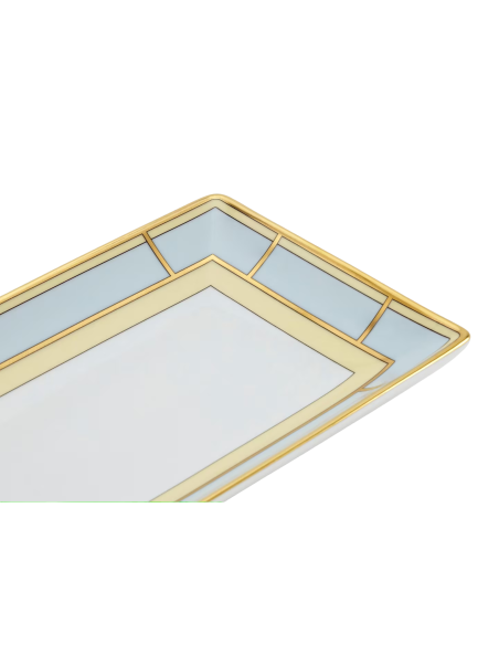 Ginori 1735 Diva light blue rectangular change tray