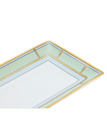 Ginori 1735 Svuotatasche Rettangolare Diva Verde