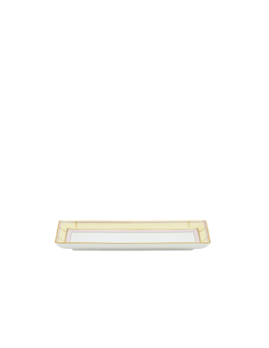 Ginori 1735 Diva yellow rectangular change tray