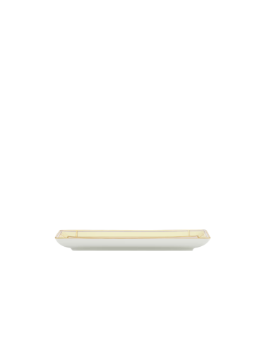 Ginori 1735 Diva yellow rectangular change tray