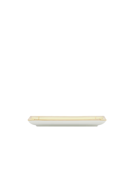 Ginori 1735 Diva yellow rectangular change tray