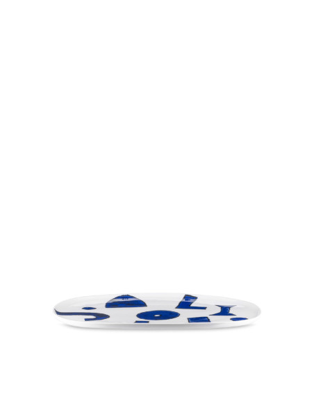 Alessi Vassoio Ovale Itsumo - Yunoki ware 36 cm