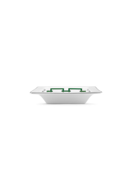 Ginori 1735 Catene square change tray emerald green