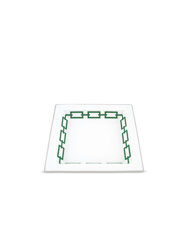 Ginori 1735 Catene change tray emerald green 24.5