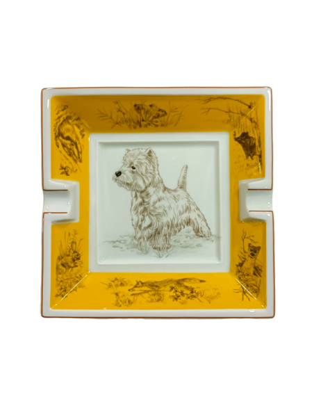 Hermès West Highland White ashtray Room Living room Material