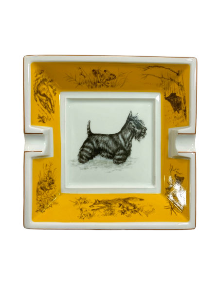 Hermès Scottish Terrier Ashtray