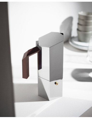 Alessi Caffettiera espresso Menhir 6 tazze