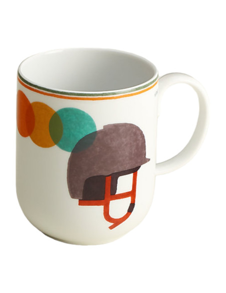 Hermès Saut Helmet mug