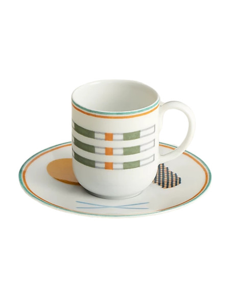 Hermès Set 2 tazzine da caffè Saut