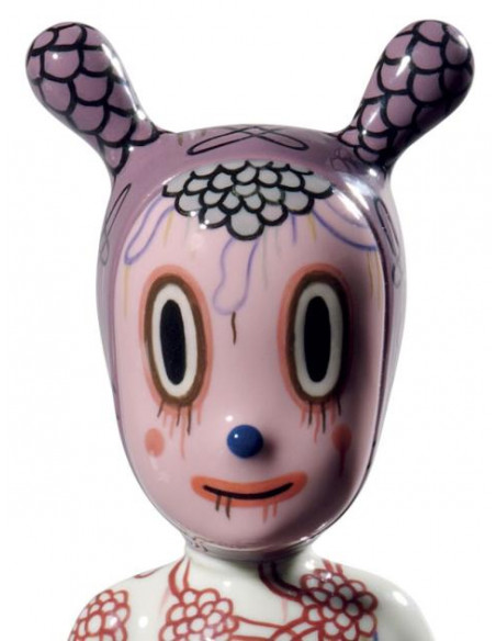 Lladró Statua The Guest by Gary Baseman. Modello piccolo. Edizione numerata