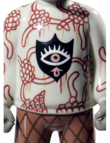 Lladró Statua The Guest by Gary Baseman....