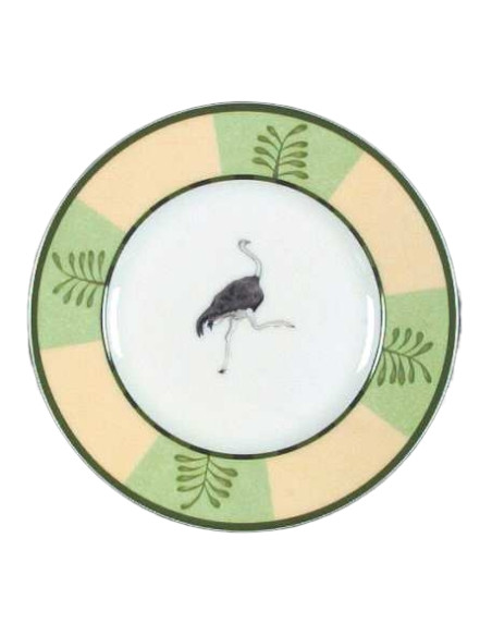 Hermès Africa green plate
