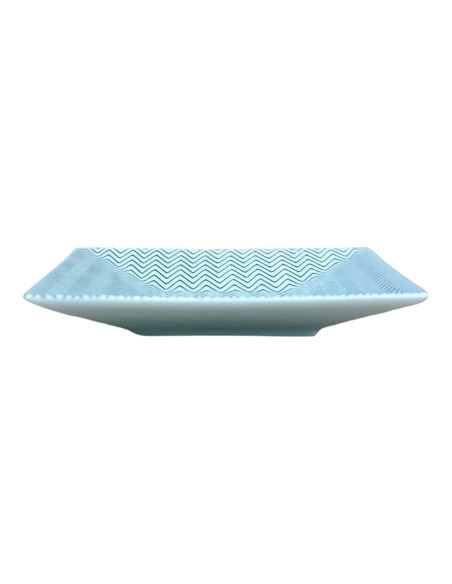 Hermès Chevrons 1 square plate